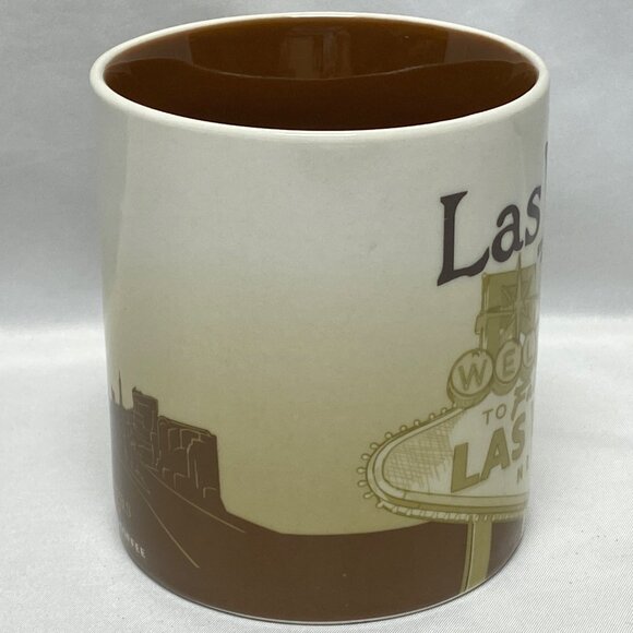 Starbucks 2011 Las Vegas Collectible Coffee Mug 16 Oz Brown - Picture 3 of 9